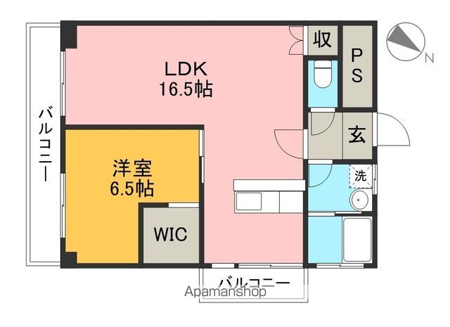 コーポ山﨑（北高見町） 402号室 間取り