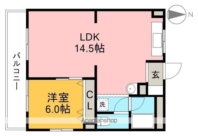 レジデンス・ノナミ 201号室 間取り