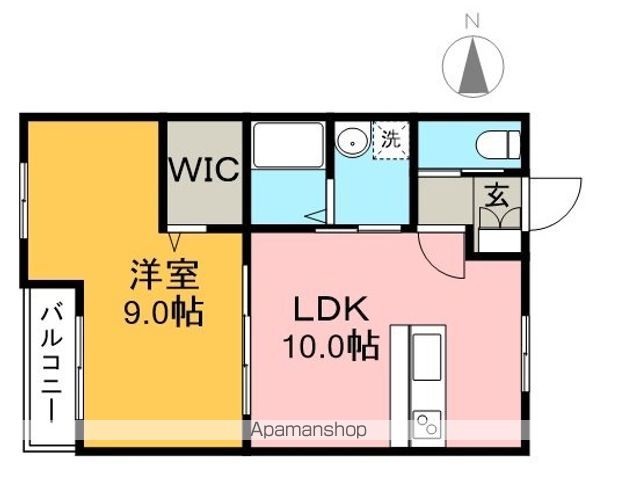 あざみのハイム 202号室 間取り