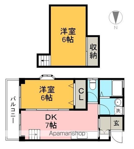 セリバテールノーブルマンション 301号室 間取り