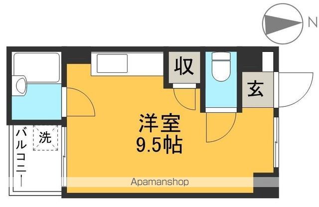 ノースリバーⅠ 405号室 間取り