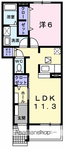 ジラソーレ 102号室 間取り