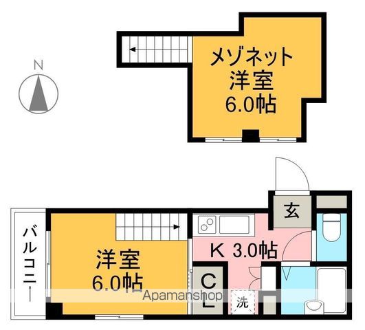 Ｐｌａｚａ　１１６ 402号室 間取り