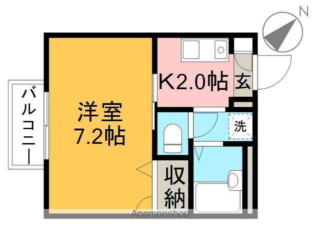 ルネ・セフィラ 203号室 間取り