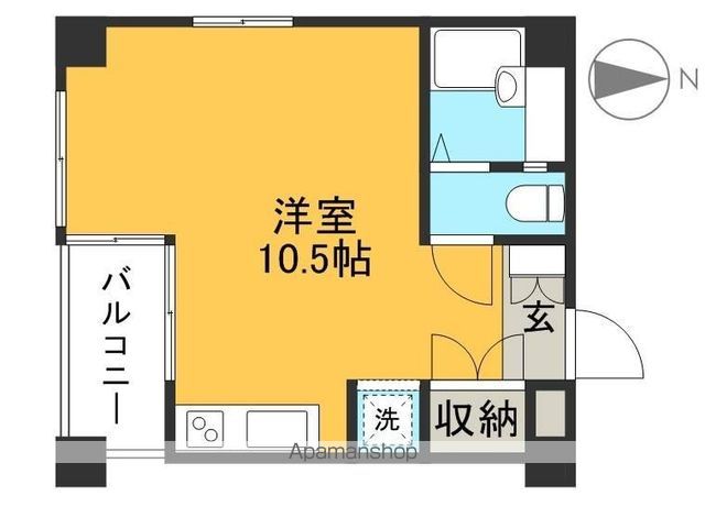 ヴィラ青柳 3A号室 間取り