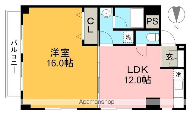 セントビレッジ 505号室 間取り