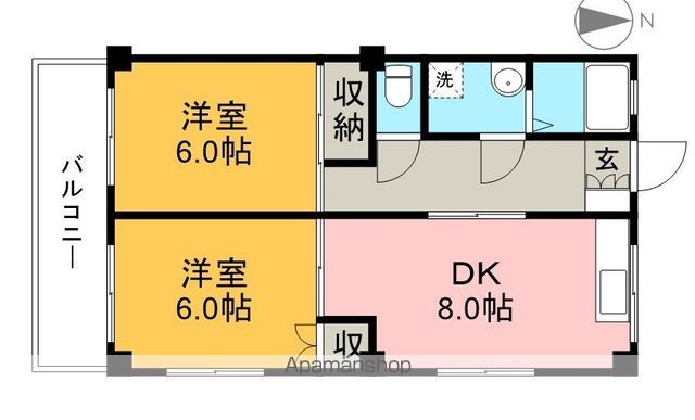 ファームハウス 205号室 間取り
