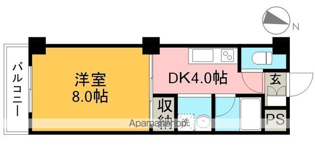Ａクイック 303号室 間取り
