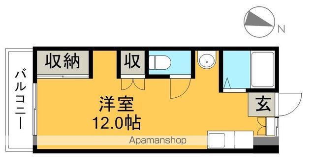 バンビーリオ 401号室 間取り