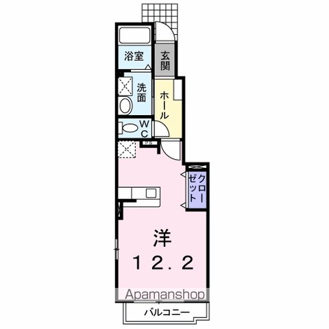 ＴＩＡＲＡ　Ⅱ 103号室 間取り