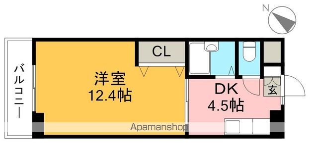 ロゼ３ 708号室 間取り