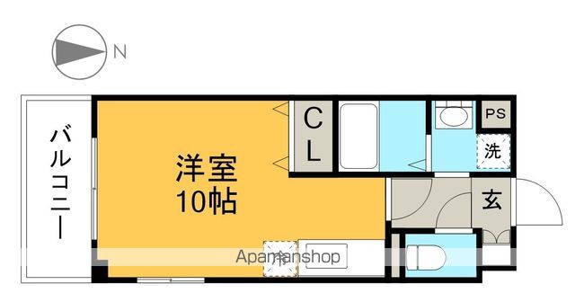 ＣｏＣｏ北本町 401号室 間取り