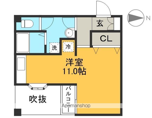 ハイツファースト 302号室 間取り