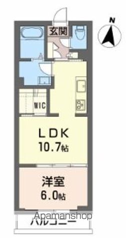 シャーメゾン　パン 203号室 間取り