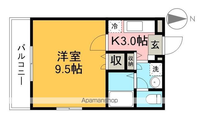 エミネンス寿 101号室 間取り