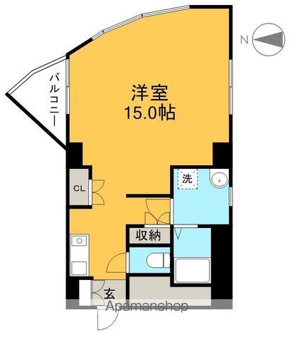 ＣＩＥＬＯ本町 705号室 間取り