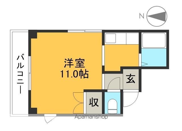 コーポベターデイズ 201号室 間取り