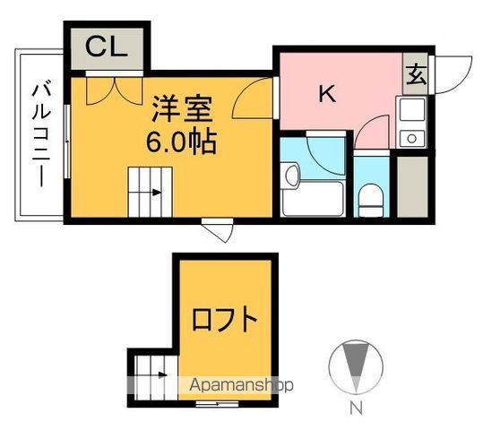 岡林ビル 302号室 間取り