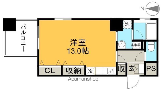 メゾン　るふる 402号室 間取り