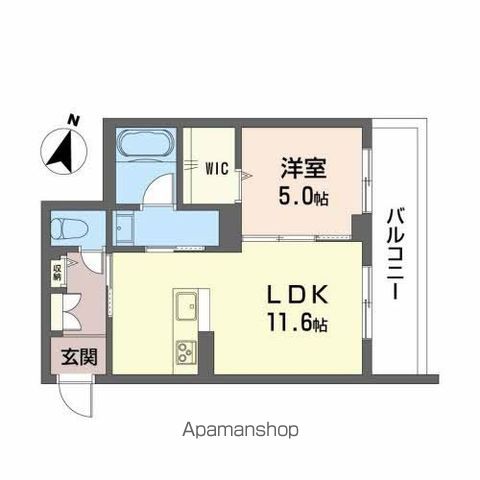 ファルコ鷹匠 305号室 間取り