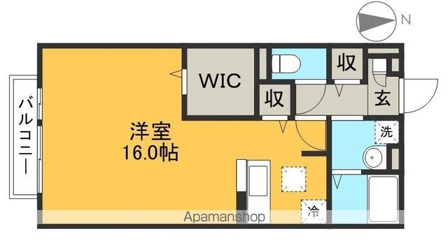 ヴィヴレ北金田 103号室 間取り