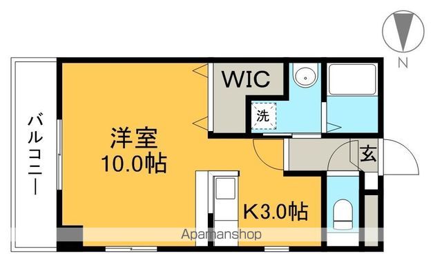 アスティオンＹ 403号室 間取り