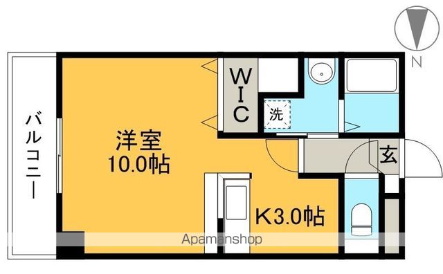 アスティオンＹ 402号室 間取り