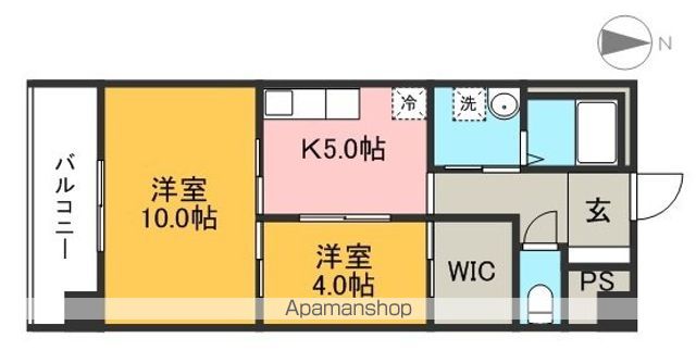ドリームハウスしののめ 311号室 間取り