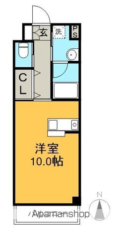 ベーネ百石 201号室 間取り