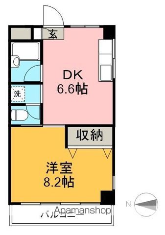 池本マンション 201号室 間取り