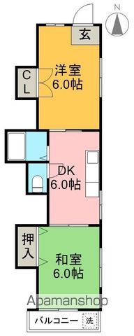 プロムナード２１ 502号室 間取り