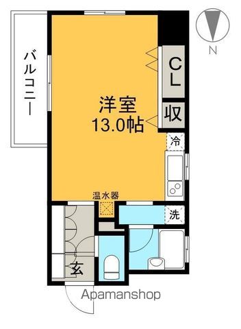 メゾン　るふる 204号室 間取り