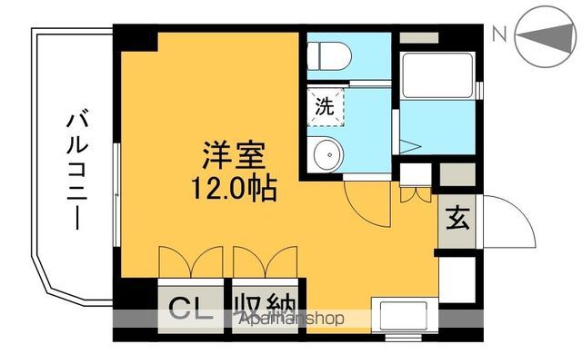 Ｚｉｎ　Ｊｉｎ 305号室 間取り