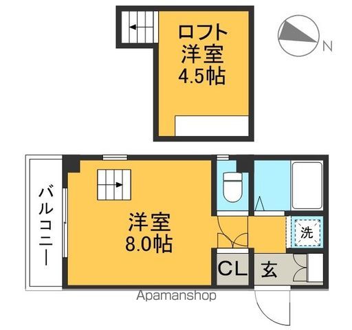 エトワール鴨部Ⅱ 間取り