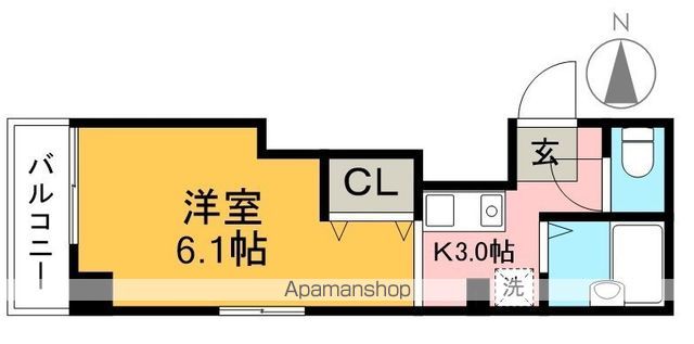 リヴィエラ上町Ⅱ 間取り
