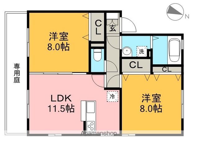 セジュール優 間取り