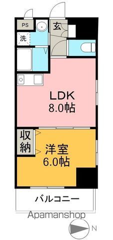 高知インターマンション 間取り