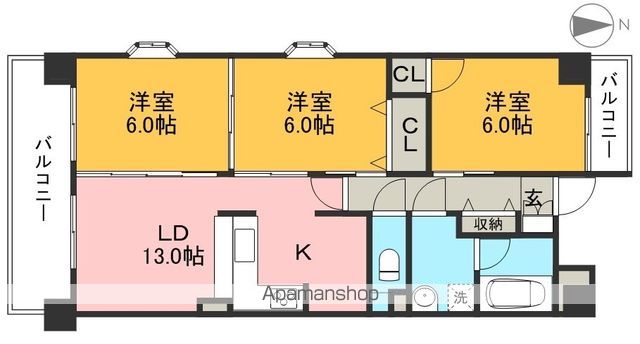 パールリバー 間取り