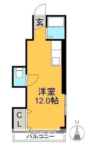 コーポＮＯＲ． 間取り