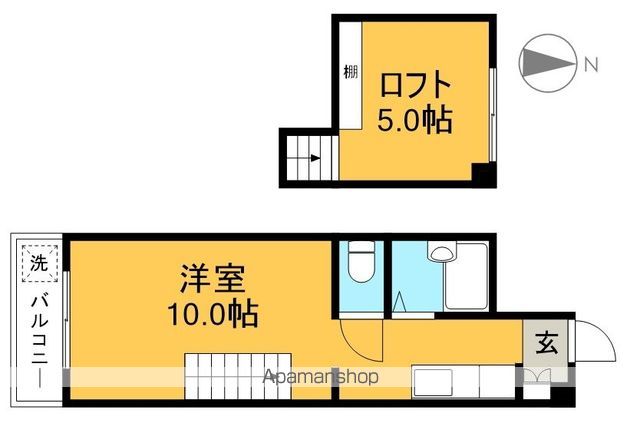 アートレイク愛宕 間取り