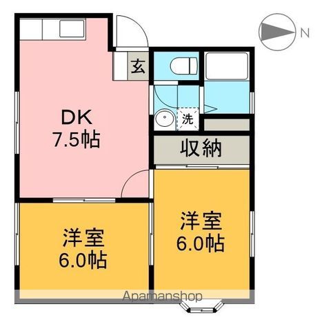 オルテンハウス　Ａ棟 間取り