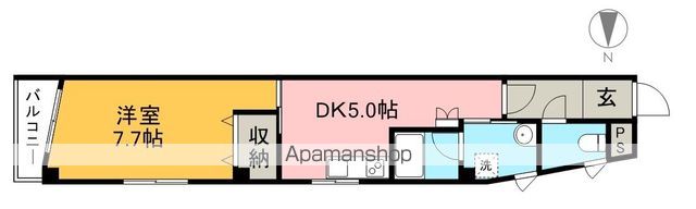 クオリア上街　鷹城館 間取り