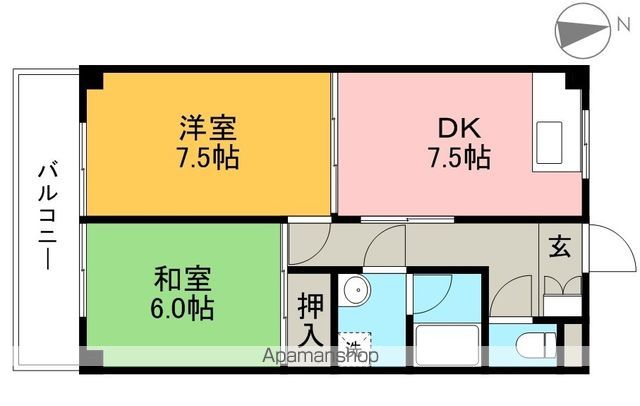 あざみのスクエアⅡ 間取り