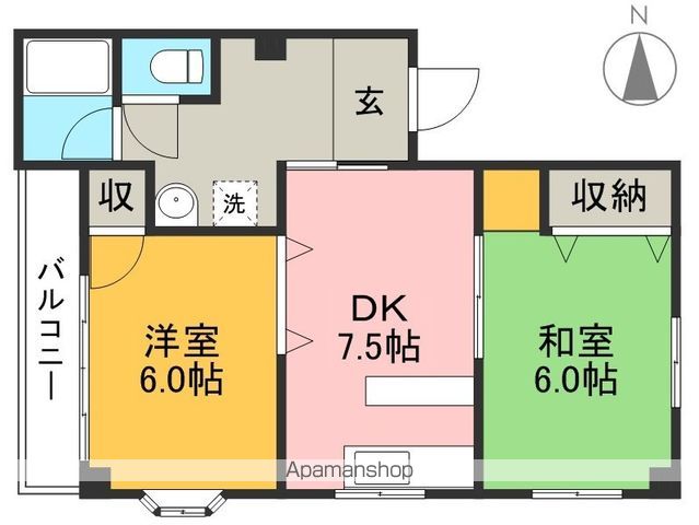 ロイヤルガーデン南宝永町 間取り
