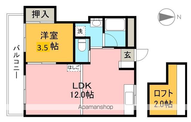 新堀ハイツ２ 間取り