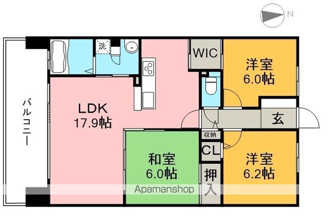 アルファステイツ青柳橋 間取り