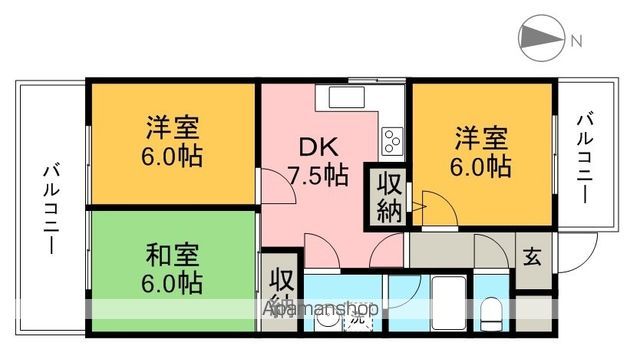 ラポール上町 間取り
