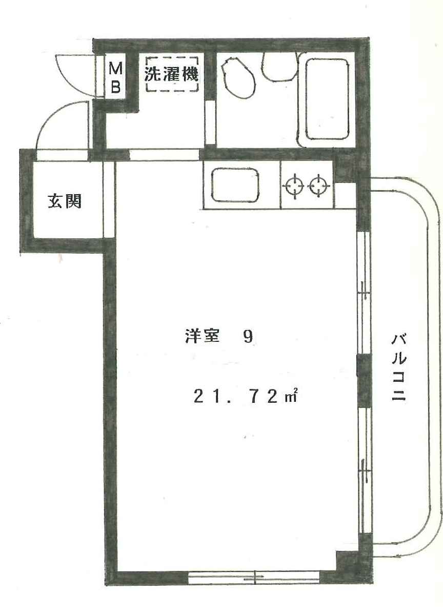 多摩川ビューハイツ 間取り