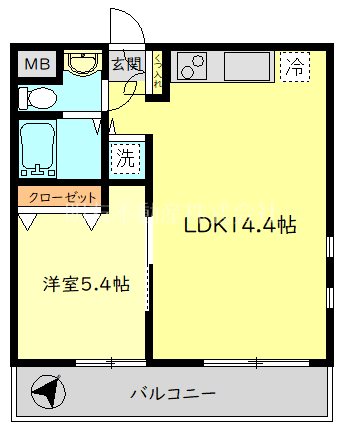 メゾンドロンサール 間取り