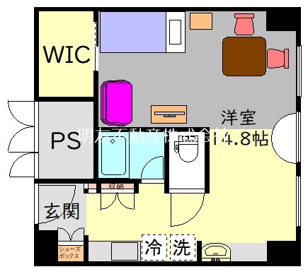 フジテラス用賀 間取り